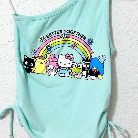 Hello Kitty and friends one shoulder top size medium - Picture 16 of 16